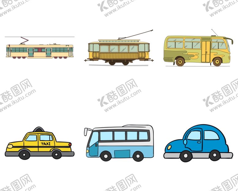 编号：63328304081918066643【酷图网】源文件下载-卡通汽车
