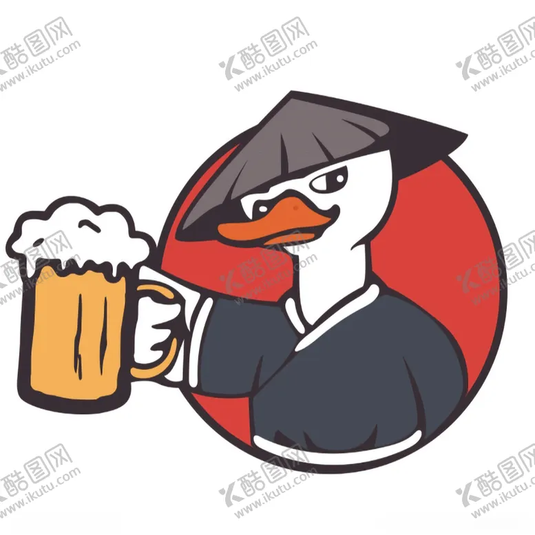 编号：57721602050047078938【酷图网】源文件下载-鸭子LOGO图片