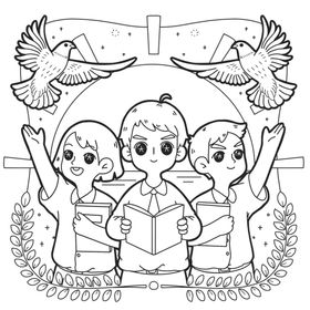 手绘儿童简笔画