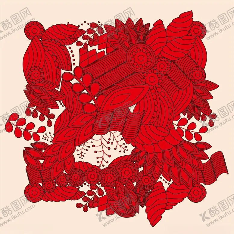 编号：90935302261955076858【酷图网】源文件下载-欧式花纹装饰背景