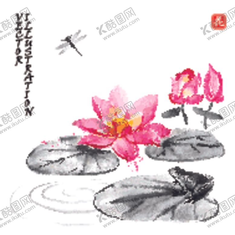 编号：68320710251423048463【酷图网】源文件下载-中国风传统水墨风景画
