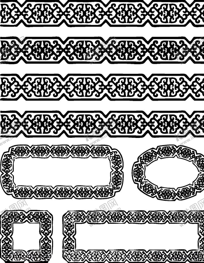 编号：79983109262216382333【酷图网】源文件下载-镂空花图案