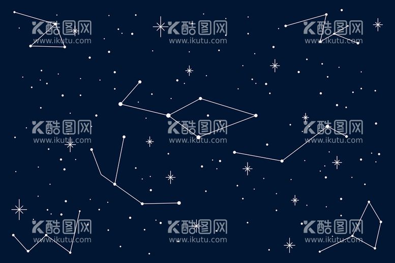 编号：62483109230548357632【酷图网】源文件下载-矢量星星背景