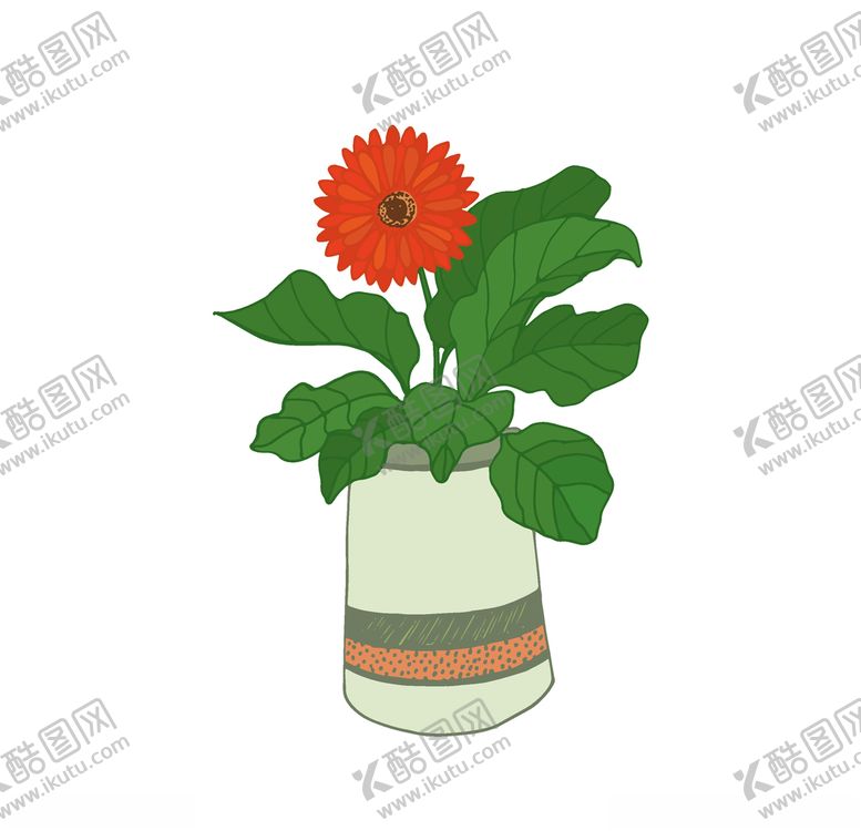 编号：86096606241008408423【酷图网】源文件下载-植物手绘