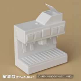 C4D模型饮水机