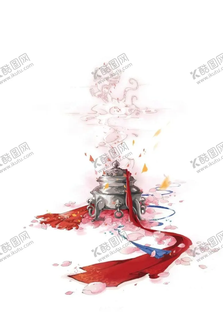 编号：23938510250517581394【酷图网】源文件下载-古风水彩画  