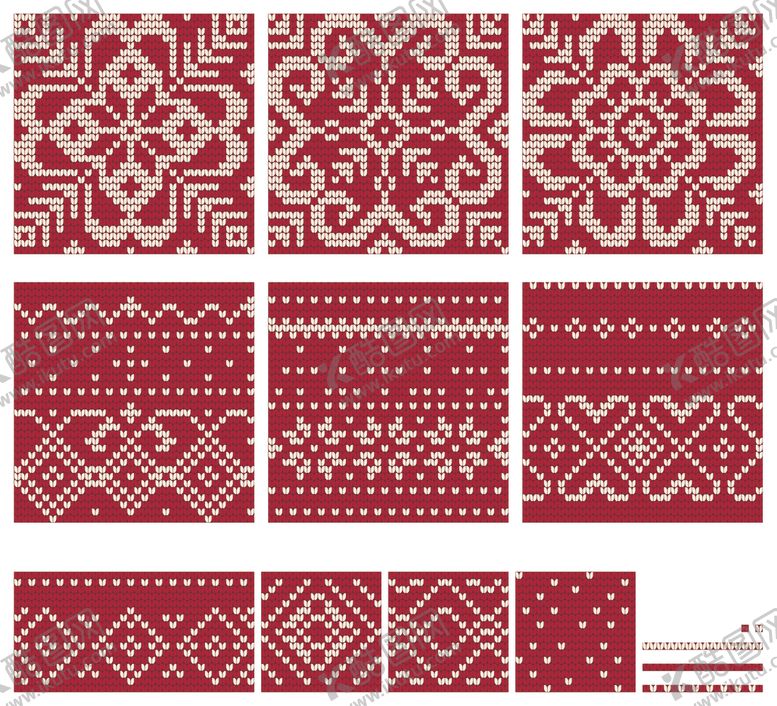 编号：48459109180713497102【酷图网】源文件下载-毛衣花纹