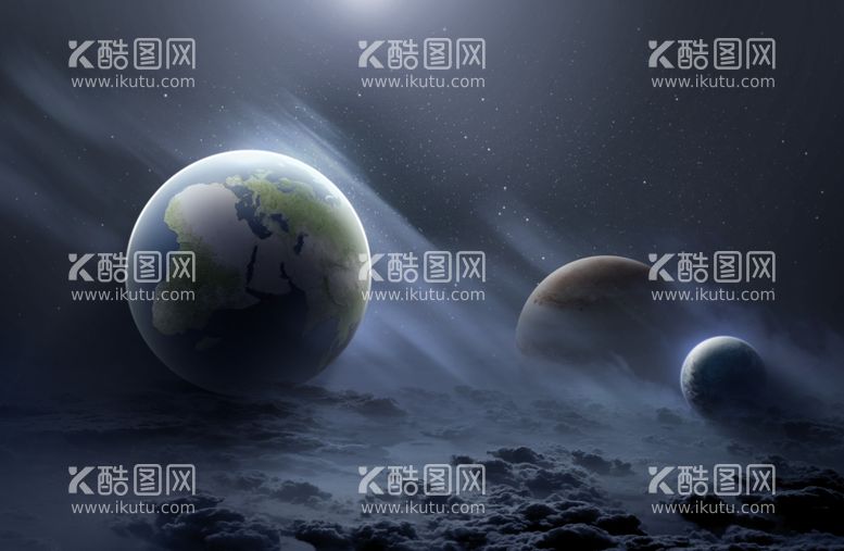 编号：74178611280526381000【酷图网】源文件下载-科幻宇宙背景