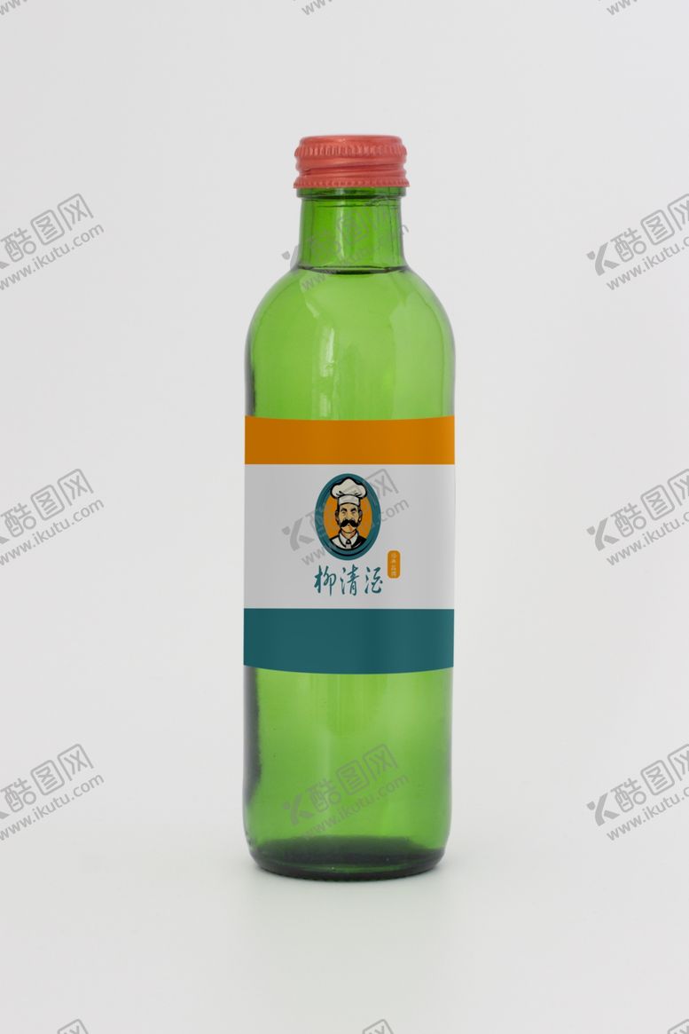 编号：55965702130425307006【酷图网】源文件下载-绿色瓶子样机