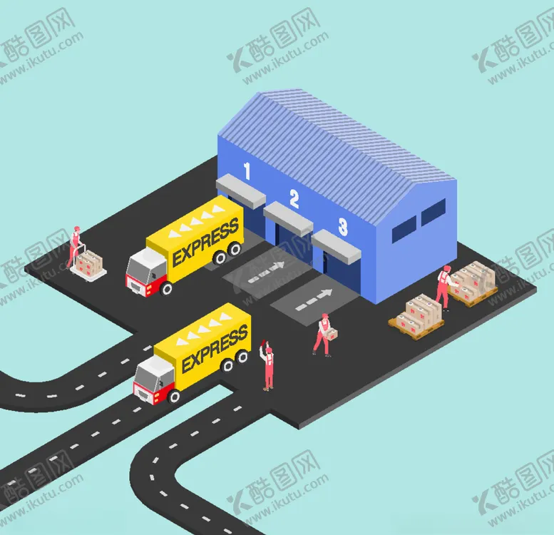 编号：80299006250505032606【酷图网】源文件下载-物流