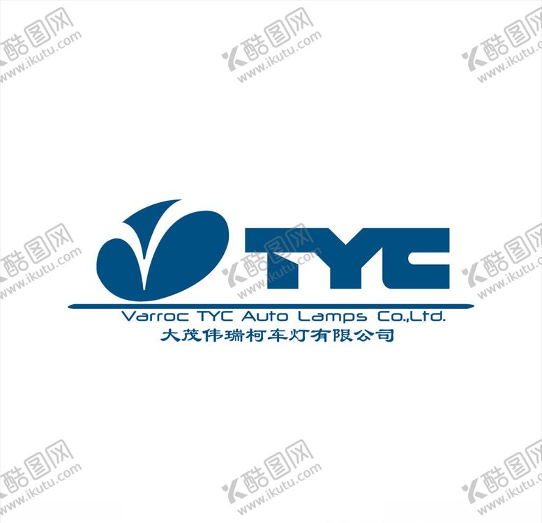 编号：90938509242126192362【酷图网】源文件下载-TYC-大茂伟瑞柯车灯logo