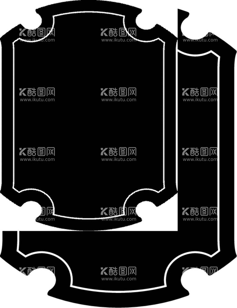 编号：63640712061739376473【酷图网】源文件下载-手绘中式边框 