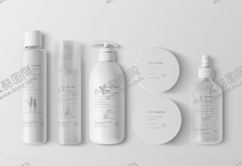 编号：18950010032331307035【酷图网】源文件下载-化妆品效果图样机