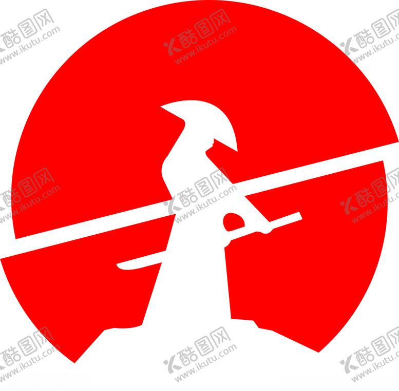 编号：69065009171926292849【酷图网】源文件下载-武士刀太阳