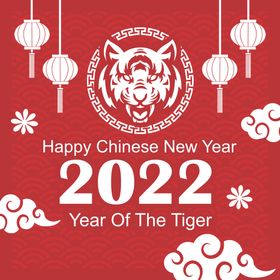  2022新年海报背景 