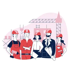 工人建筑施程师建筑