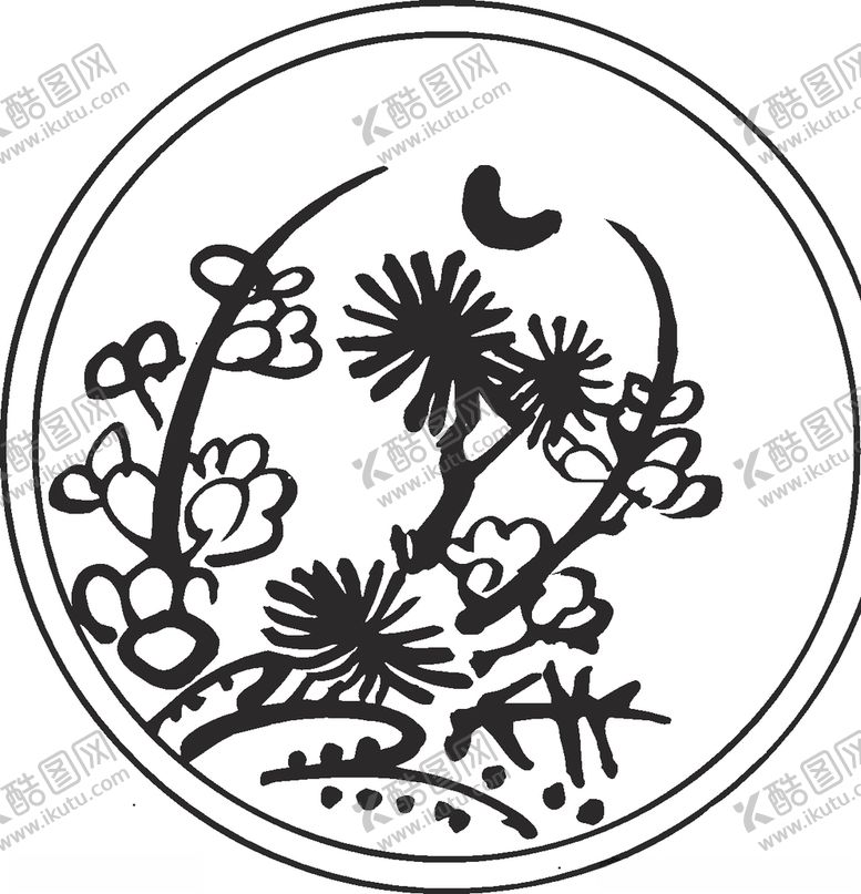 编号：56995105160858069933【酷图网】源文件下载-镂空花图案