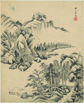 编号：58162009241301278694【酷图网】源文件下载-山水画