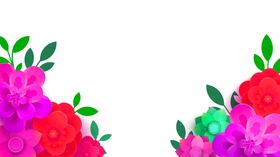 鲜花素材风信子勿忘我康乃馨