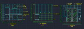 CAD厨卫立面 厨卫立面图 C