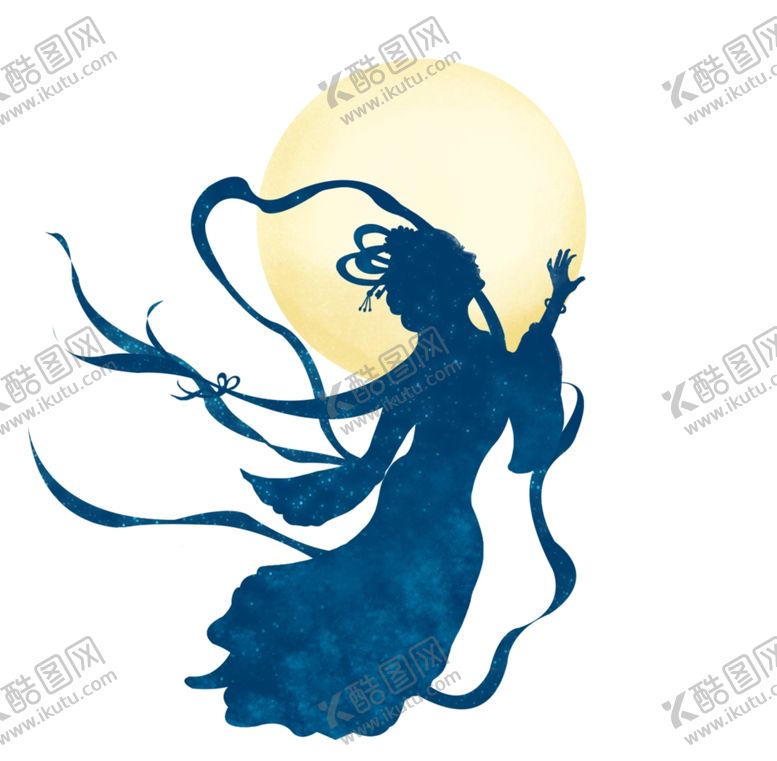 编号：47380302201924534397【酷图网】源文件下载-卡通嫦娥