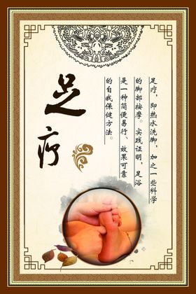 足疗海报