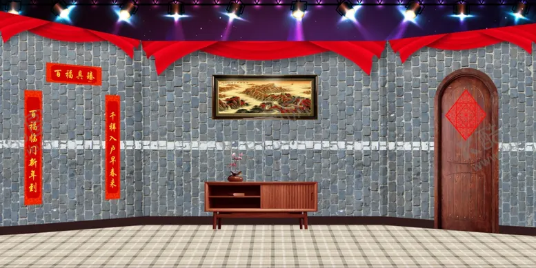 编号：17709001061901073054【酷图网】源文件下载-舞台小品背景