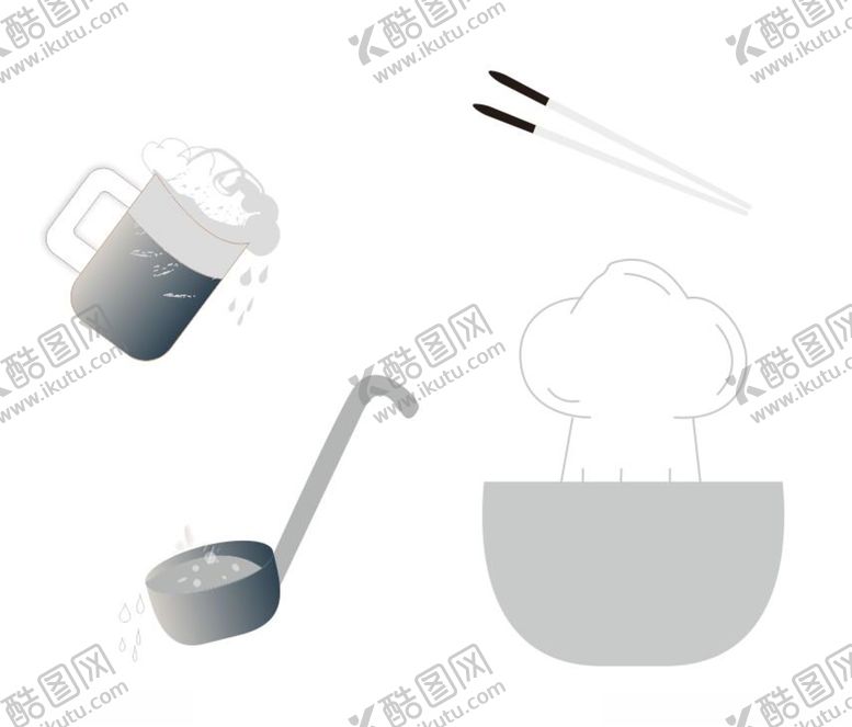 编号：75402005160235249672【酷图网】源文件下载-家庭餐具