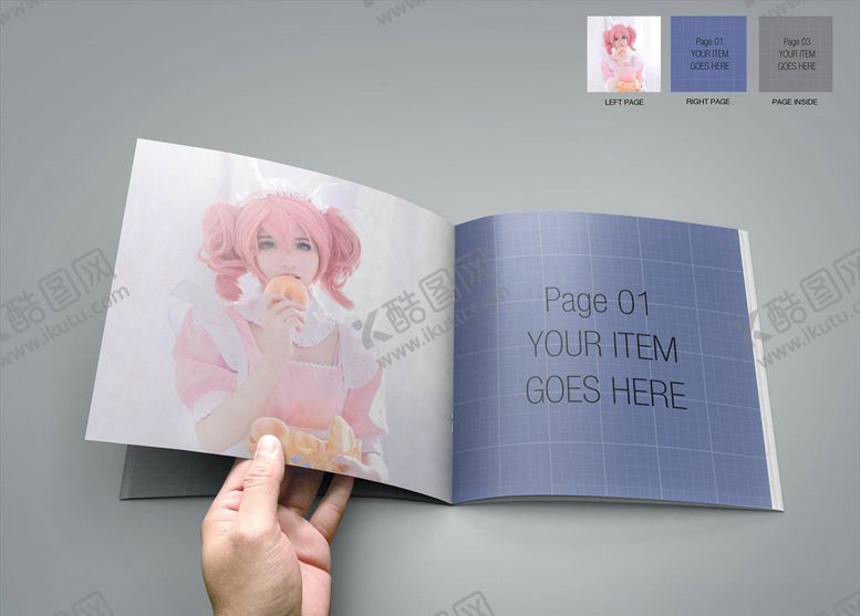 编号：89238203282128068200【酷图网】源文件下载-画册样机