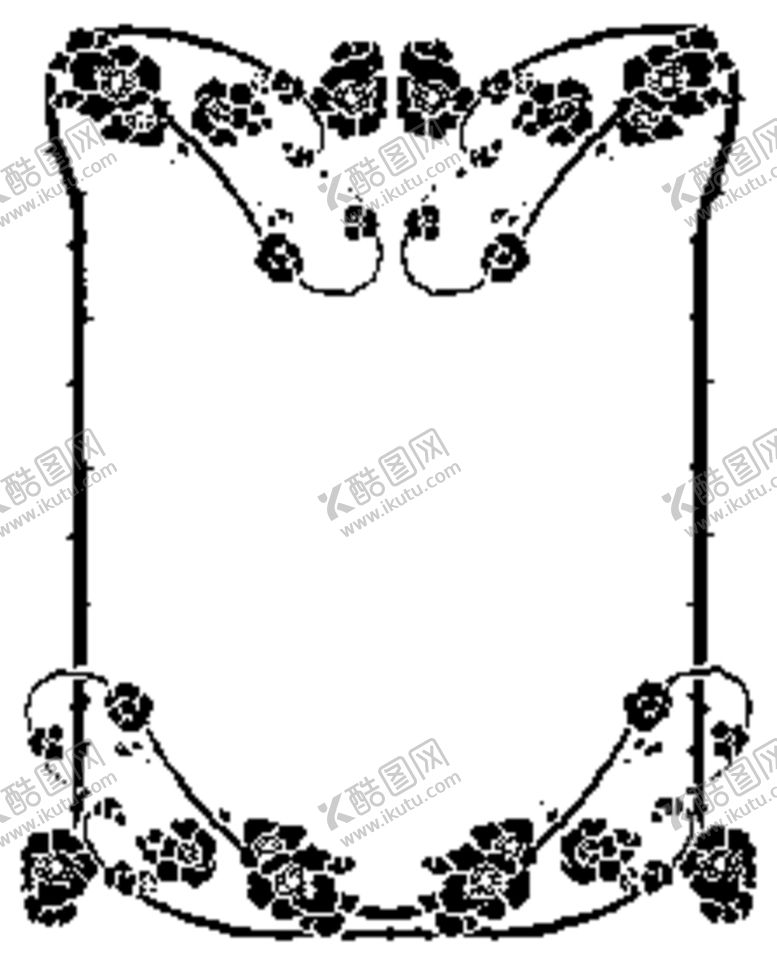 编号：61112109232145523639【酷图网】源文件下载-镂空花图案