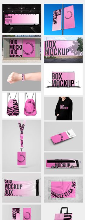 会展活动高端VI样机