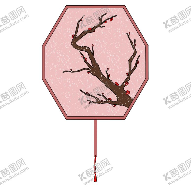 编号：44142806260306206212【酷图网】源文件下载-团扇