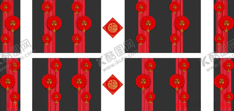 编号：93910212112058477127【酷图网】源文件下载-新年装饰新年玻璃橱窗装饰