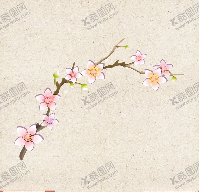 编号：77212505160004018167【酷图网】源文件下载-矢量动物矢量植物插画手绘