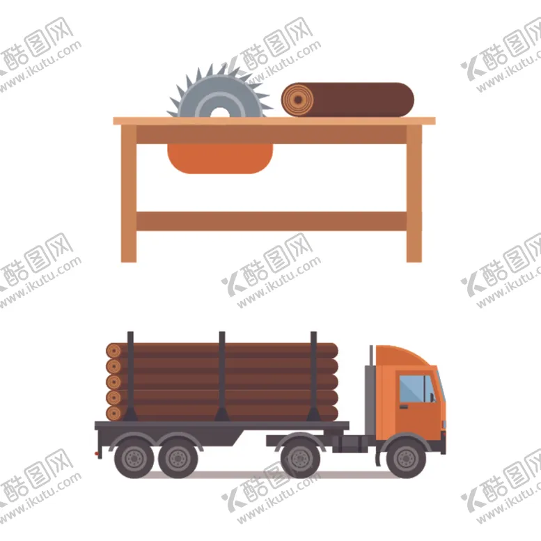 编号：11741406290726111893【酷图网】源文件下载-伐木工人