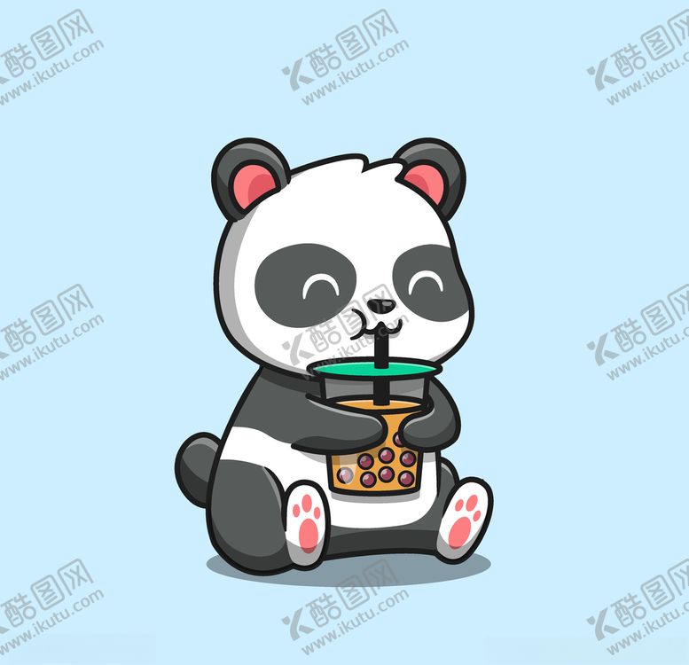 编号：31309507010643122416【酷图网】源文件下载-卡通熊猫