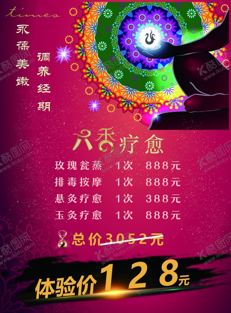 编号：37943309200147391402【酷图网】源文件下载-美业美容院用项目价格海报