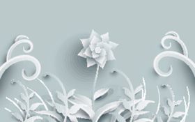 剪纸花纹