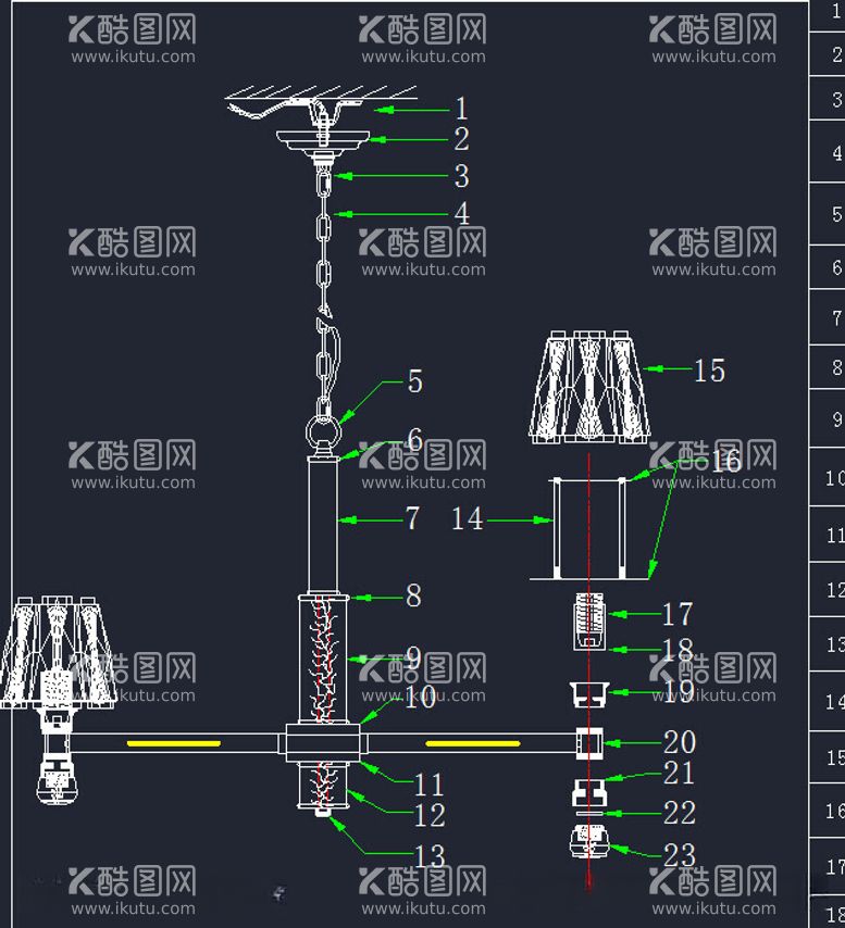 编号：48980412101403462710【酷图网】源文件下载-轻奢灯饰