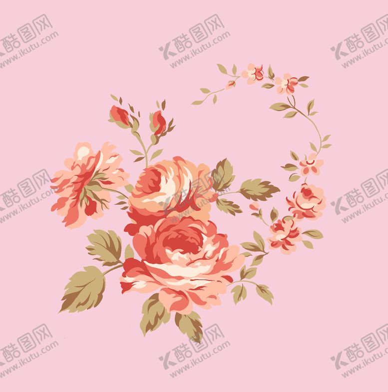 编号：07591809190313273052【酷图网】源文件下载-月季花朵花卉