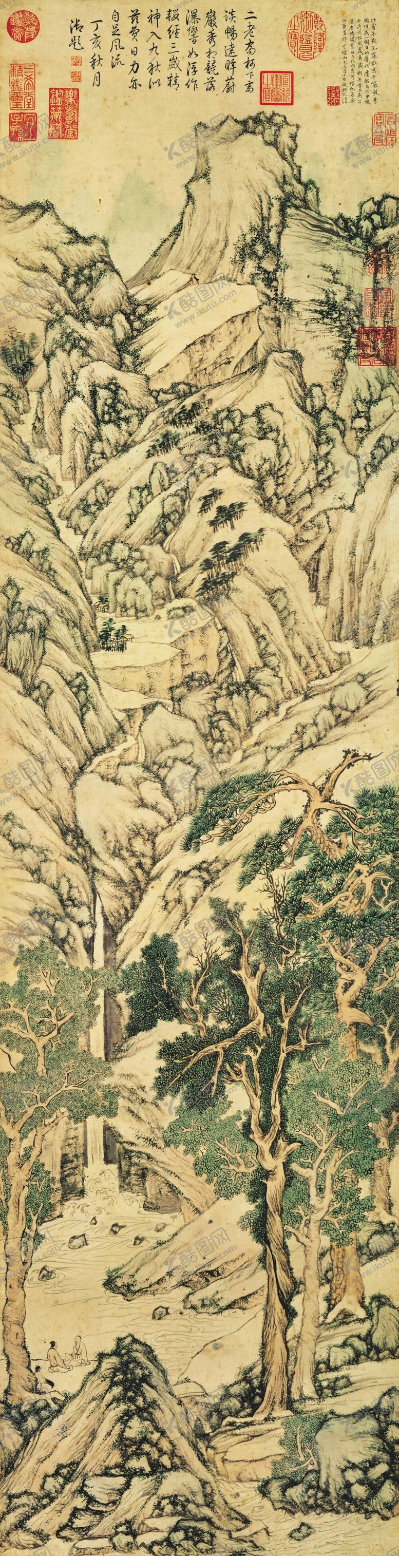 编号：39265009271419235963【酷图网】源文件下载-山水画  
