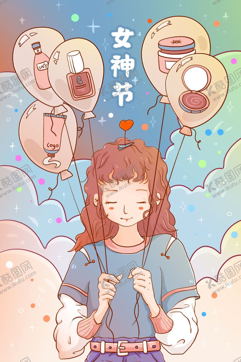 编号：34803110252046522181【酷图网】源文件下载-妇女节 女神节 女王节 海报 