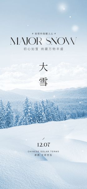 大雪海报