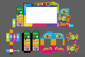 多彩店铺招牌设计素材