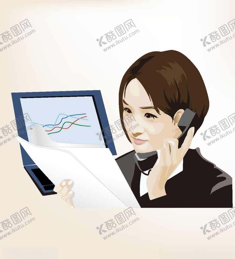 编号：29340209290513163866【酷图网】源文件下载-商务人物漫画动画动漫壁纸