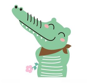 卡通鳄鱼