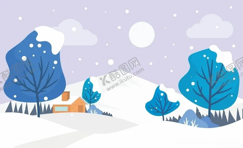 编号：15974604191140258032【酷图网】源文件下载-雪乡雪