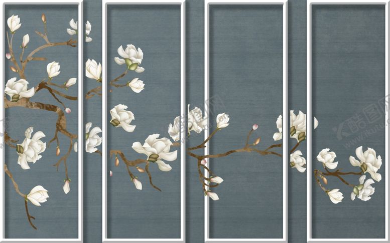 编号：72721309241507063867【酷图网】源文件下载-花鸟工笔画