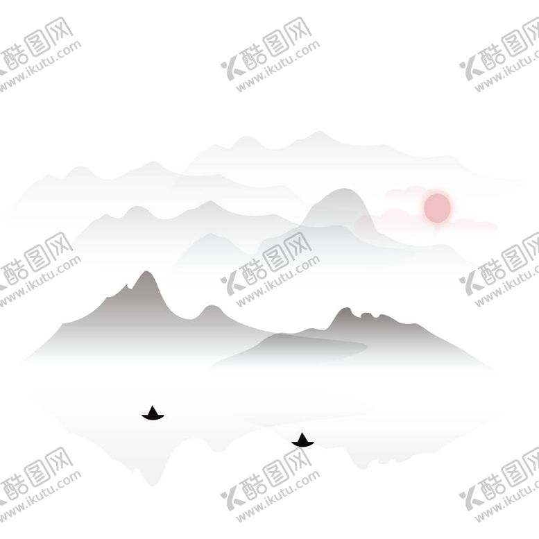 编号：56876512030230166044【酷图网】源文件下载-水墨山水