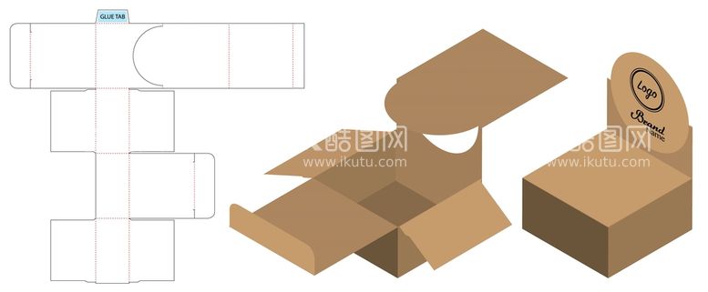 编号：40439112020558087330【酷图网】源文件下载-包装盒刀模